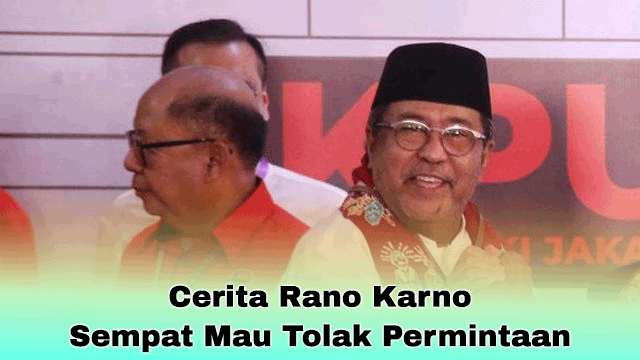 Cerita Rano Karno Sempat Mau Tolak Permintaan